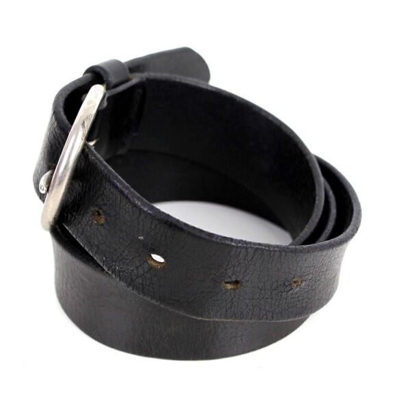 Old Navy BLACK GENUINE LEATHER 1.25"Wd CASUAL DRESS MEN'S BELT Sz 36 (13D - Picture 3 of 15